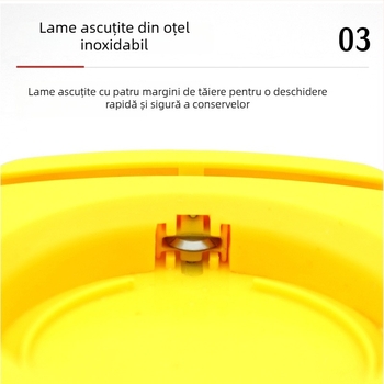 Deschizător multifuncțional pentru doze de bere și sticle, fără firimituri, tăierea vârfului, deschidere rapidă