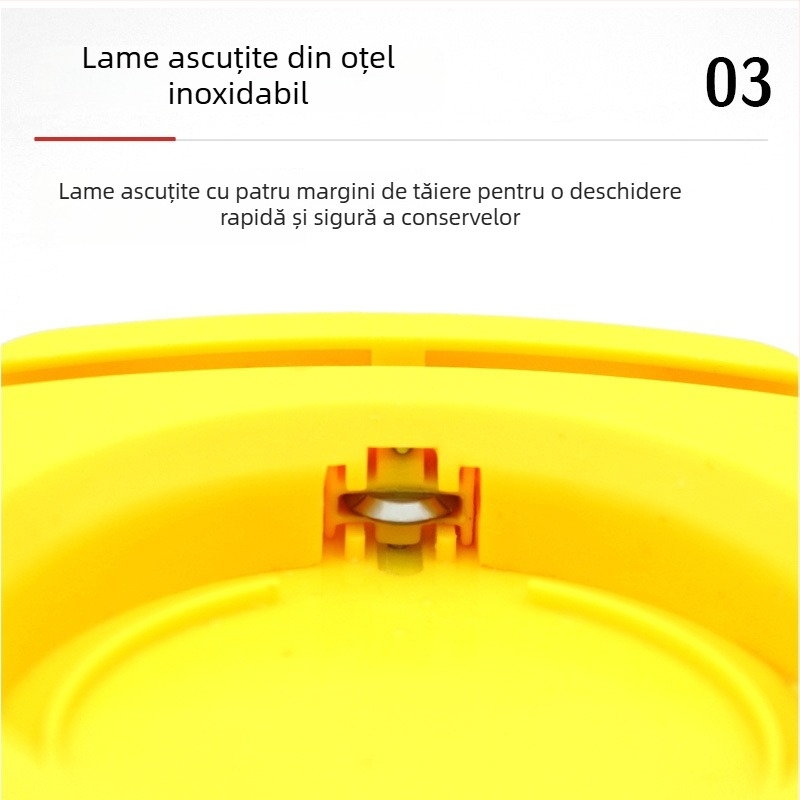 Deschizător multifuncțional pentru doze de bere și sticle, fără firimituri, tăierea vârfului, deschidere rapidă
