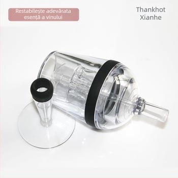 Set de decantare pentru vin cu aerator rapid, decantor din sticlă și pahare, pentru uz casnic