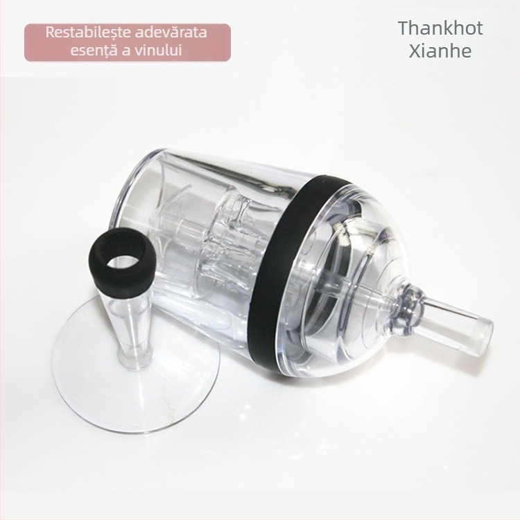 Set de decantare pentru vin cu aerator rapid, decantor din sticlă și pahare, pentru uz casnic