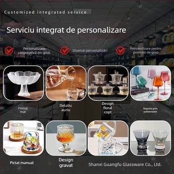 Pahar de șampanie din sticlă, picior înalt, design elegant pentru uz casnic, pahar de cocktail, 101–200 ml