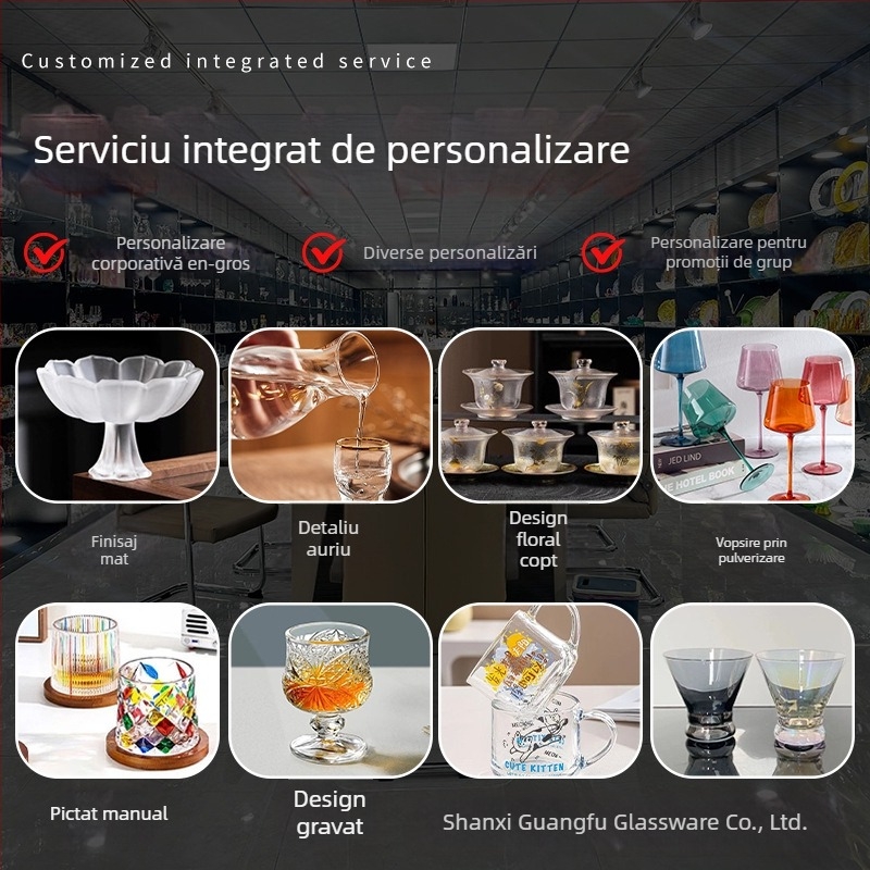 Pahar de șampanie din sticlă, picior înalt, design elegant pentru uz casnic, pahar de cocktail, 101–200 ml