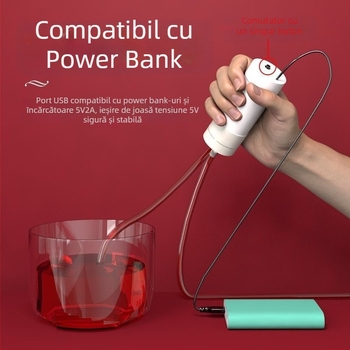 Dispenser electric de vin, auto-aspirat, complet automat, filtru de vin pentru uz casnic