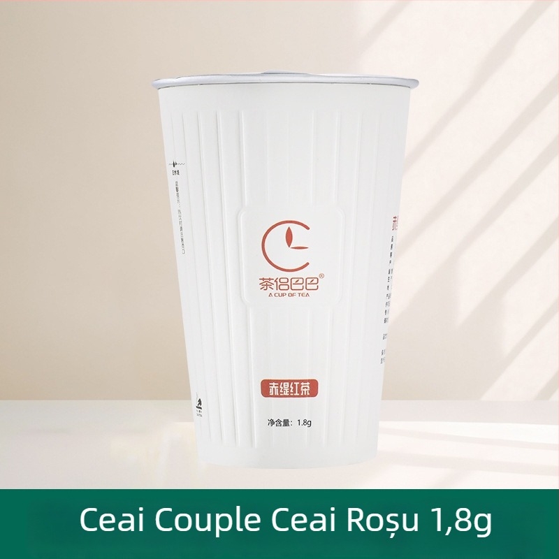 Pahar de hârtie laminat cu ceașcă de ceai încorporată pentru oaspeți, potrivit hotelurilor și cluburilor (201–300 ml)