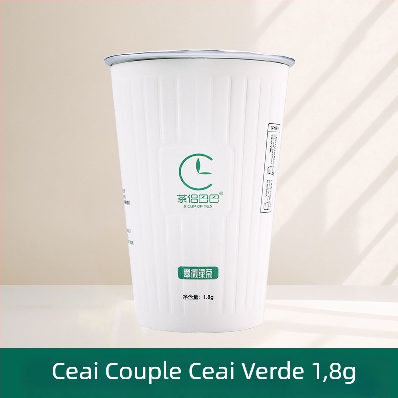 Pahar de hârtie laminat cu ceașcă de ceai încorporată pentru oaspeți, potrivit hotelurilor și cluburilor (201–300 ml)