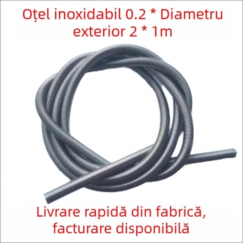 Arc de tensionare din oțel inoxidabil 304, 0,4, pentru electrocasnice mici, jucării și aplicații auto