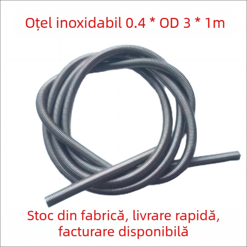 Arc de tensionare din oțel inoxidabil 304, 0,4, pentru electrocasnice mici, jucării și aplicații auto