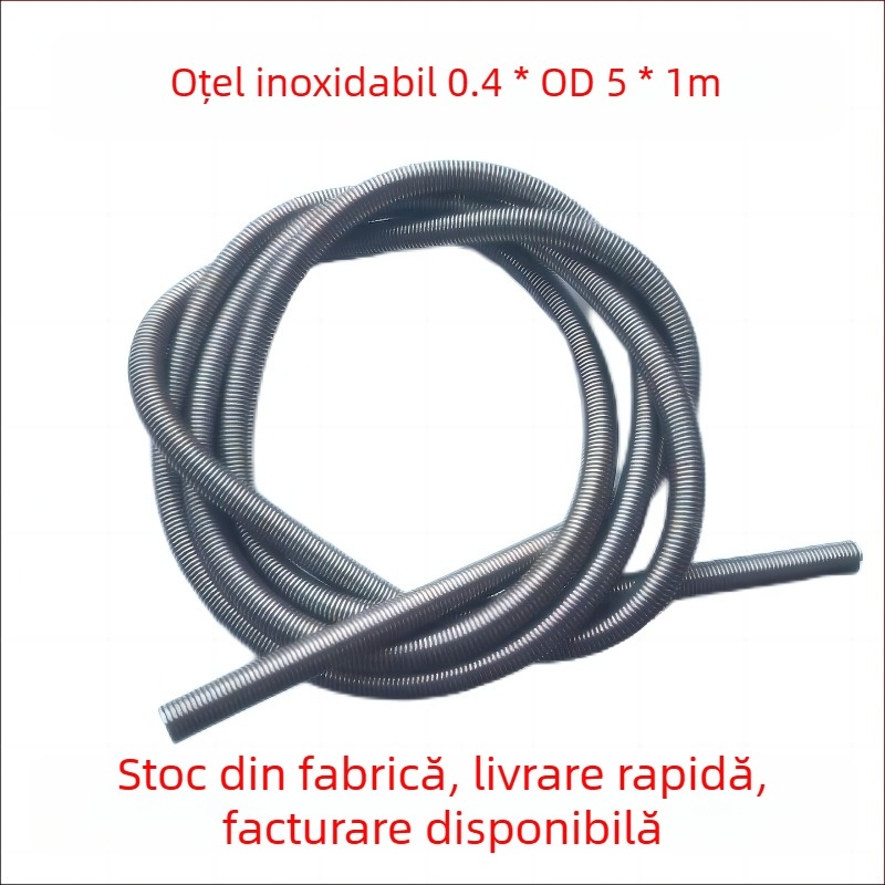 Arc de tensionare din oțel inoxidabil 304, 0,4, pentru electrocasnice mici, jucării și aplicații auto