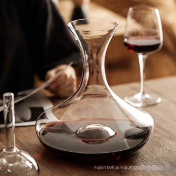Decantor pentru vin roșu, aerare rapidă, utilizare casnică, design creativ, cristal de sticlă