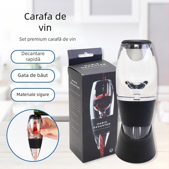 Decantor de vin cu aerare rapidă, pentru vin roșu, ambalare individuală