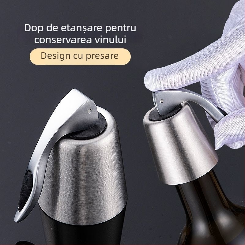 Dop de vin din oțel inoxidabil cu etanșare prin expansiune