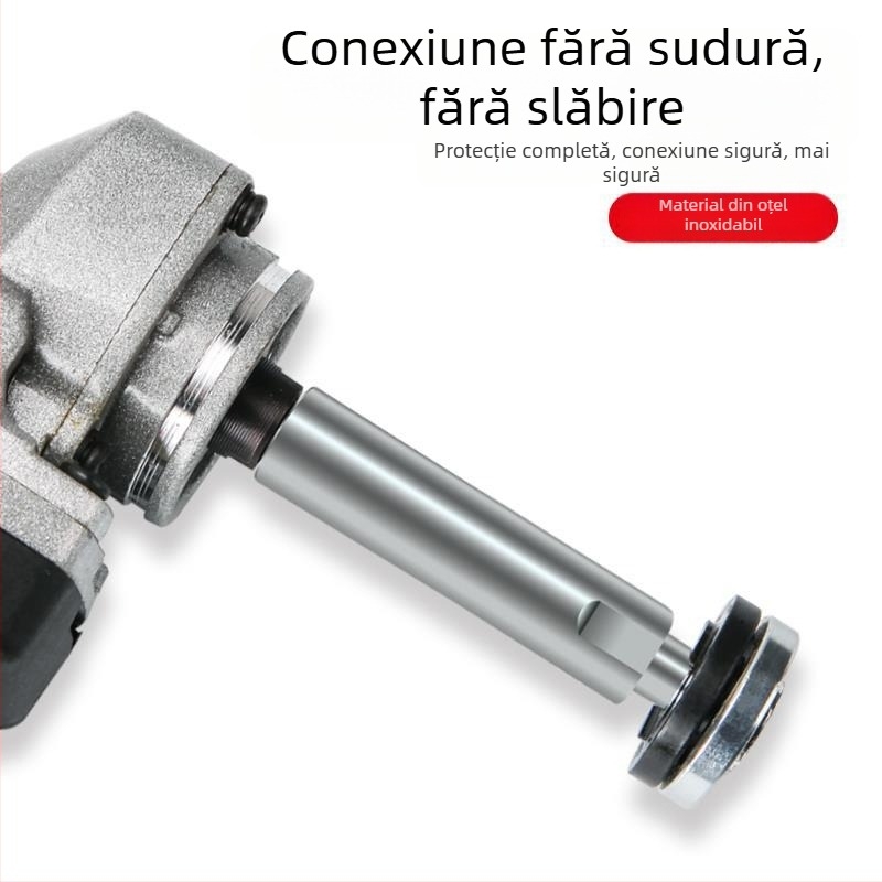 Braț de extindere pentru polizor unghiular cu conector pentru mașină de șlefuit prin apă și lustruire, tip 100, placă de presiune din fier pentru modificare