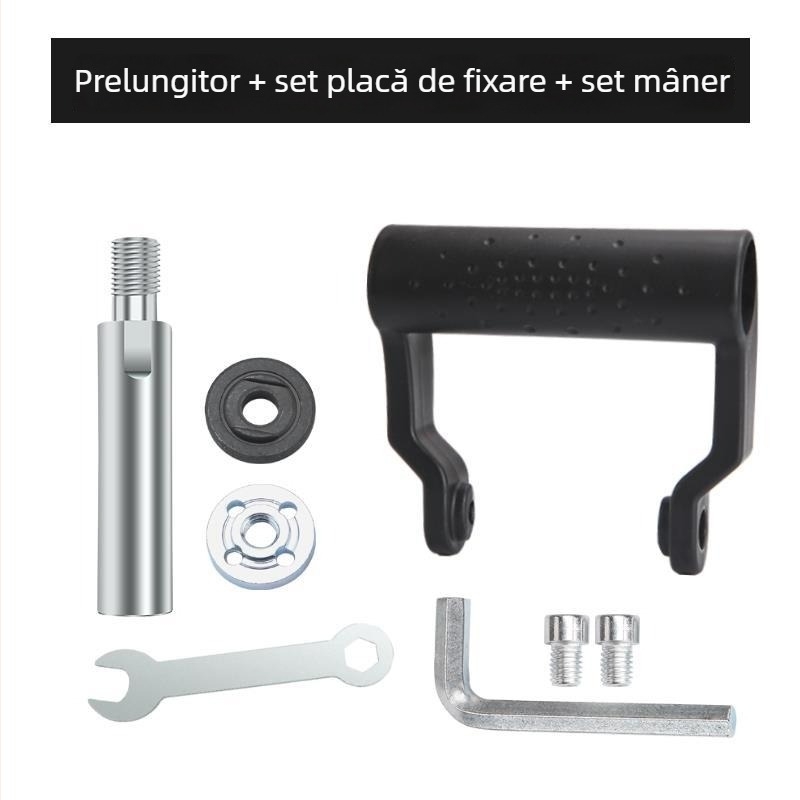 Braț de extindere pentru polizor unghiular cu conector pentru mașină de șlefuit prin apă și lustruire, tip 100, placă de presiune din fier pentru modificare