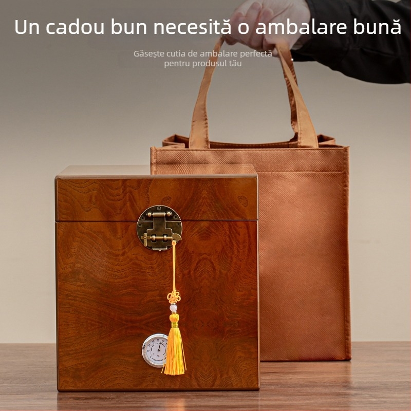 Cutie cadou creativă pentru ceai, set premium de ceai 0,5 kg, ambalaj Pu'er White Silver Needle