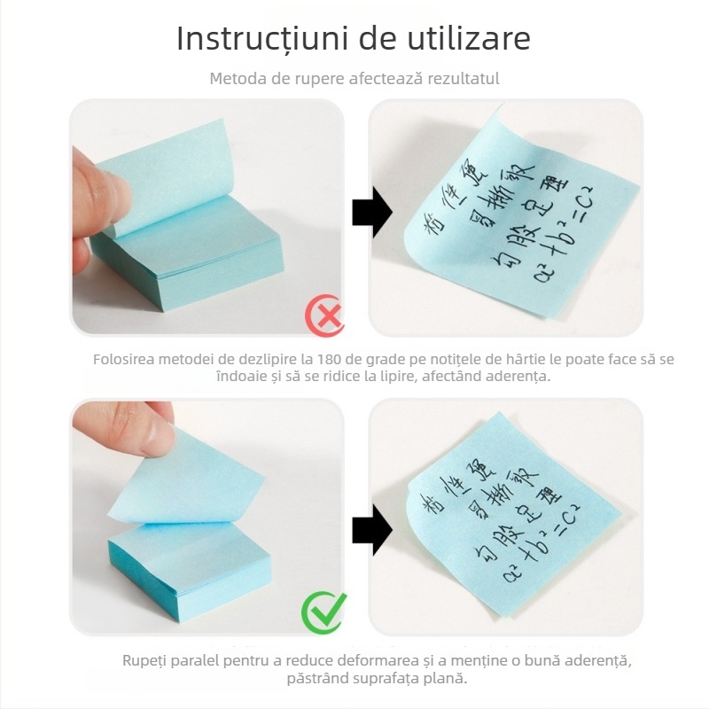 Set cu 11 benzi mini colorate de notițe adezive și etichete index, benzi colorate pentru studiu, 1100 bucăți