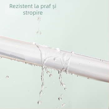 Deli dosar A4 cu clemă cu levier, formă de picătură, colorat, dosar transparent pentru documente