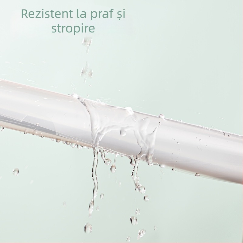 Deli dosar A4 cu clemă cu levier, formă de picătură, colorat, dosar transparent pentru documente