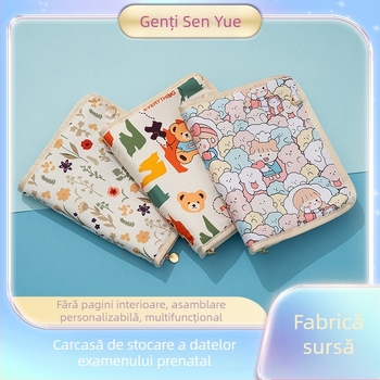 Carte de stocare a datelor pentru controalele în sarcină, din material textil, format A5
