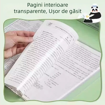 Deli XM703 Panda Series dosar de documente pentru birou, 30/40/60 de pagini