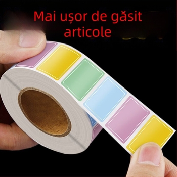 Etichete color rezistente la apă, scrise, autocolante, etichete cu nume