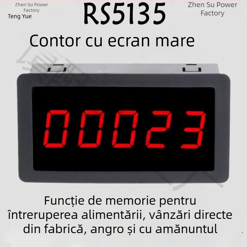 RS5135 Contor cu afișaj digital pentru presa de ștanțat și bandă transportoare cu ecran mare