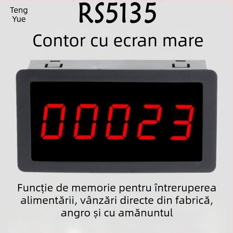 RS5135 Contor cu afișaj digital pentru presa de ștanțat și bandă transportoare cu ecran mare