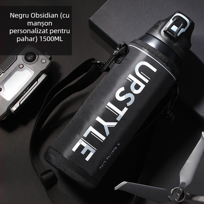 Set termos cu husă pentru cană 1500ml/1000ml