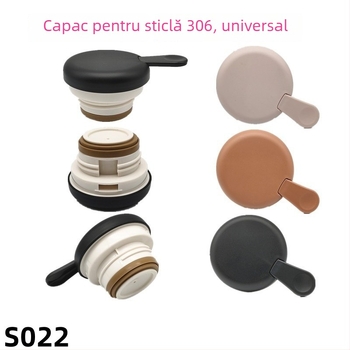 S022 Capac universal pentru termos și ceașcă, modelul 306, etanș