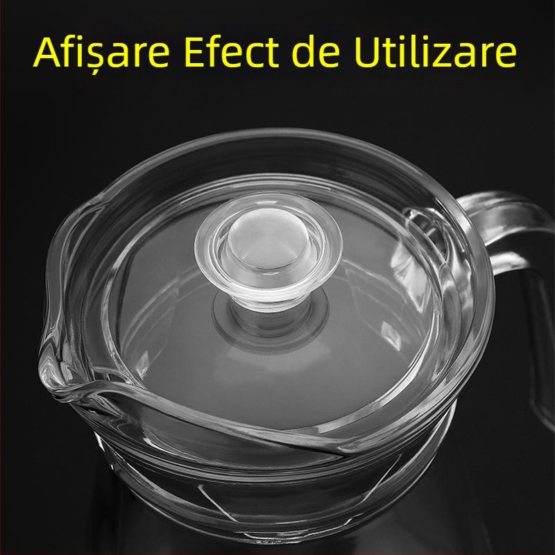 Capac din plastic PS pentru ceainic și ceașcă de apă, design octagonal