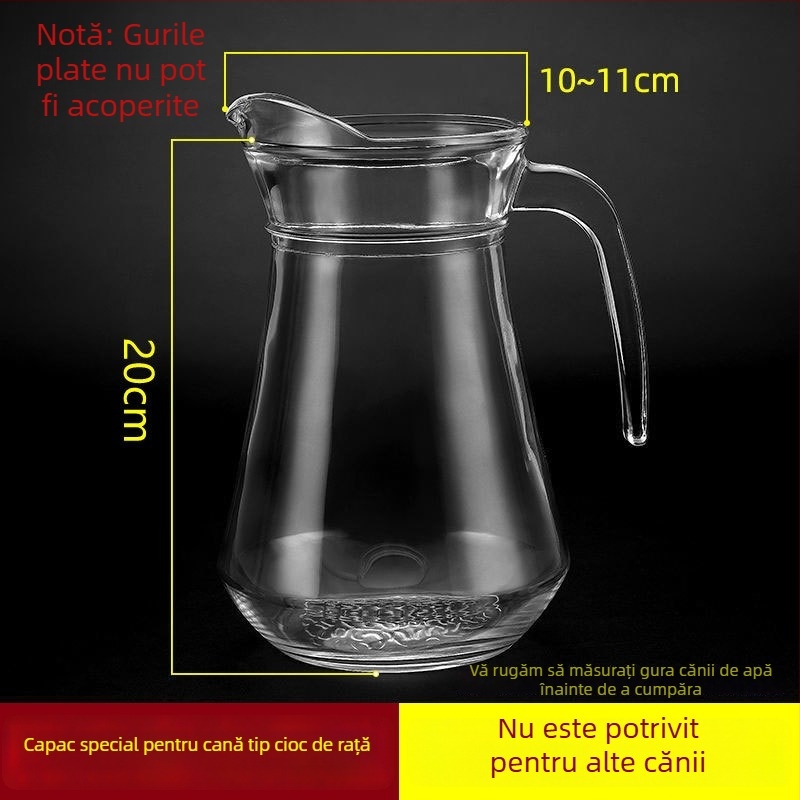 Capac din plastic PS pentru ceainic și ceașcă de apă, design octagonal