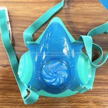 Baoweikang 3900 Set mască pentru gaze cu filtru dublu, filtrare de înaltă eficiență