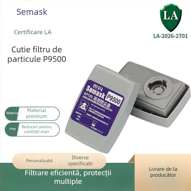 P9500 Filtru de particule pentru mască KP100 cu fibră de sticlă