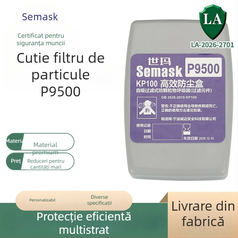 P9500 Filtru de particule pentru mască KP100 cu fibră de sticlă