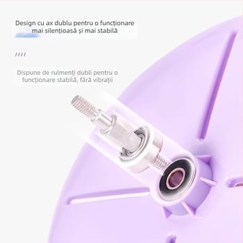 Roată de alergare silențioasă pentru hamster, mare, 26 cm, trenajer pentru hamster, jucărie