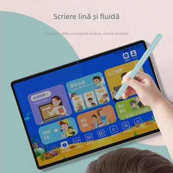 Stylus capacitiv pentru tablete și telefoane – universal, cu disc magnetic din silicon pentru desen și scriere