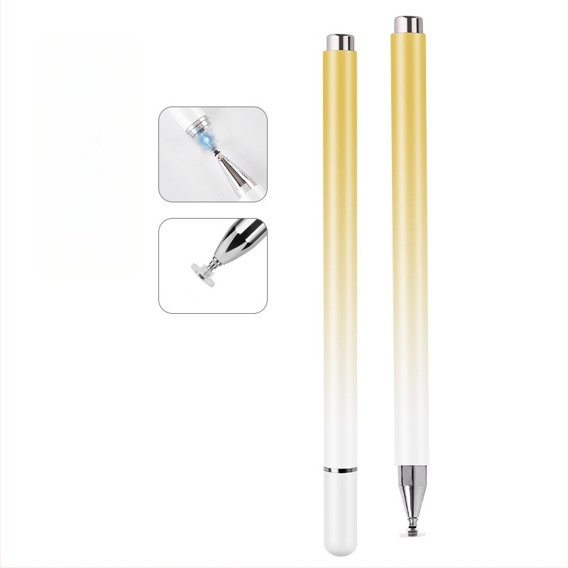 Stylus capacitiv pentru tablete și telefoane – universal, cu disc magnetic din silicon pentru desen și scriere