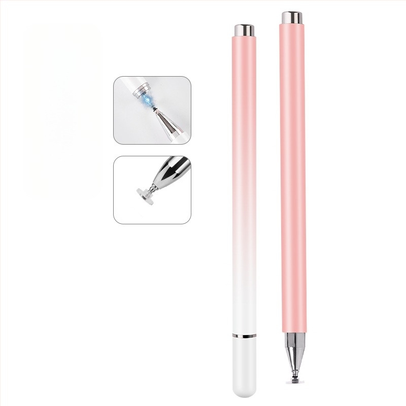 Stylus capacitiv pentru tablete și telefoane – universal, cu disc magnetic din silicon pentru desen și scriere
