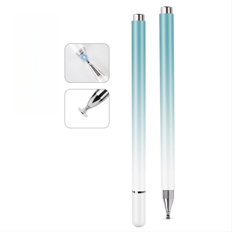 Stylus capacitiv pentru tablete și telefoane – universal, cu disc magnetic din silicon pentru desen și scriere