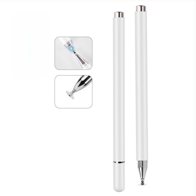 Stylus capacitiv pentru tablete și telefoane – universal, cu disc magnetic din silicon pentru desen și scriere