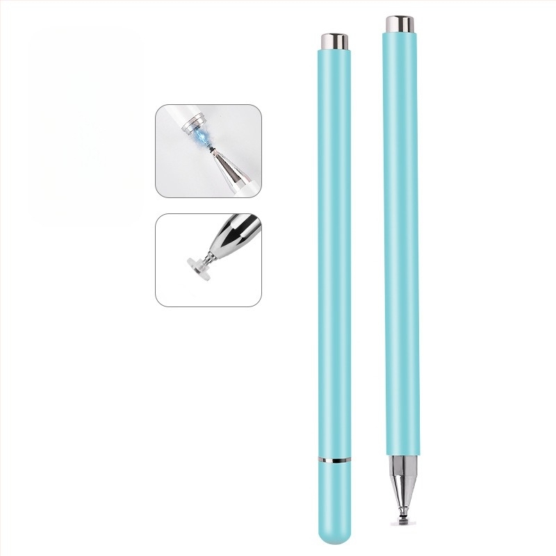 Stylus capacitiv pentru tablete și telefoane – universal, cu disc magnetic din silicon pentru desen și scriere
