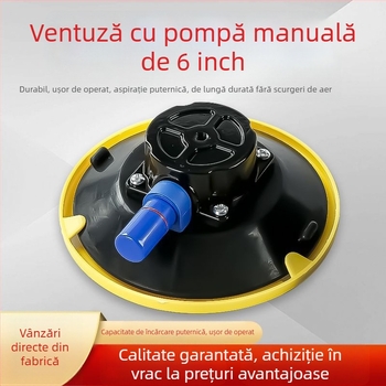 Unealtă pentru reparații la deformări ale caroseriei auto, cu splicer pentru sticlă, pompă manuală, ventuze cu vid și suport pentru cameră (4.5–6 inch)