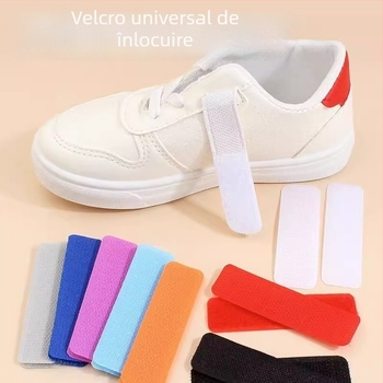 Benzi Velcro de înlocuire pentru încălțăminte pentru copii, cu bază adezivă, închizături Velcro pentru haine