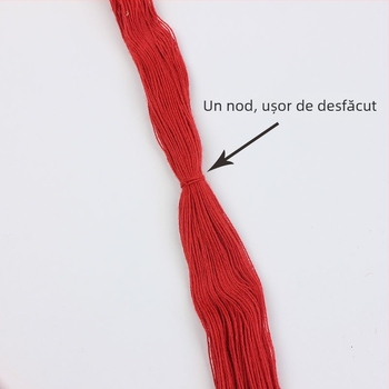 Ață de brodat pentru tălpi de pantofi, fir gros alb de bumbac, vechi fir de bumbac, poliester pentru quilting