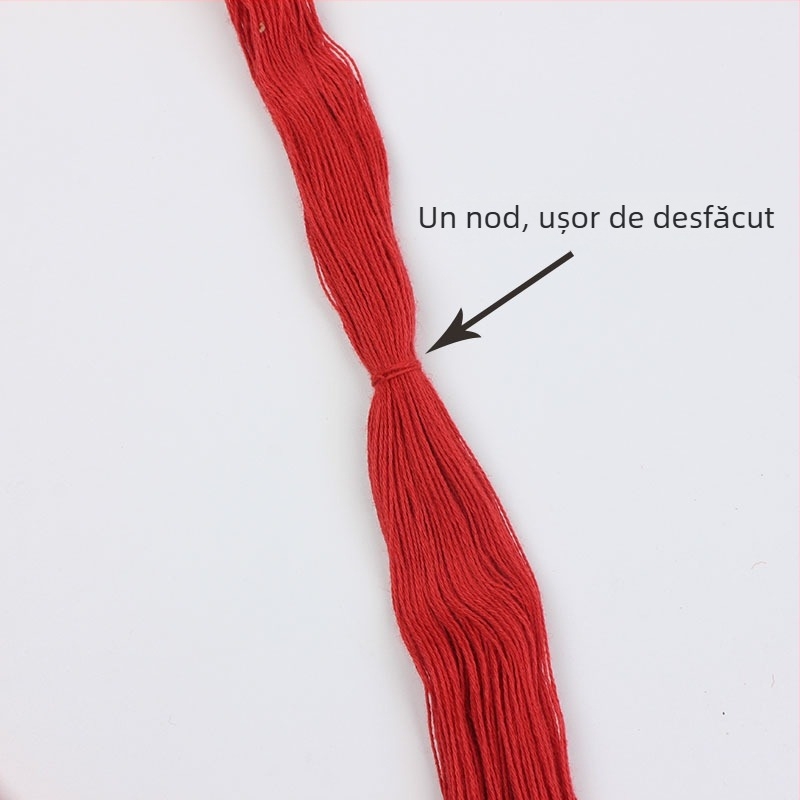 Ață de brodat pentru tălpi de pantofi, fir gros alb de bumbac, vechi fir de bumbac, poliester pentru quilting