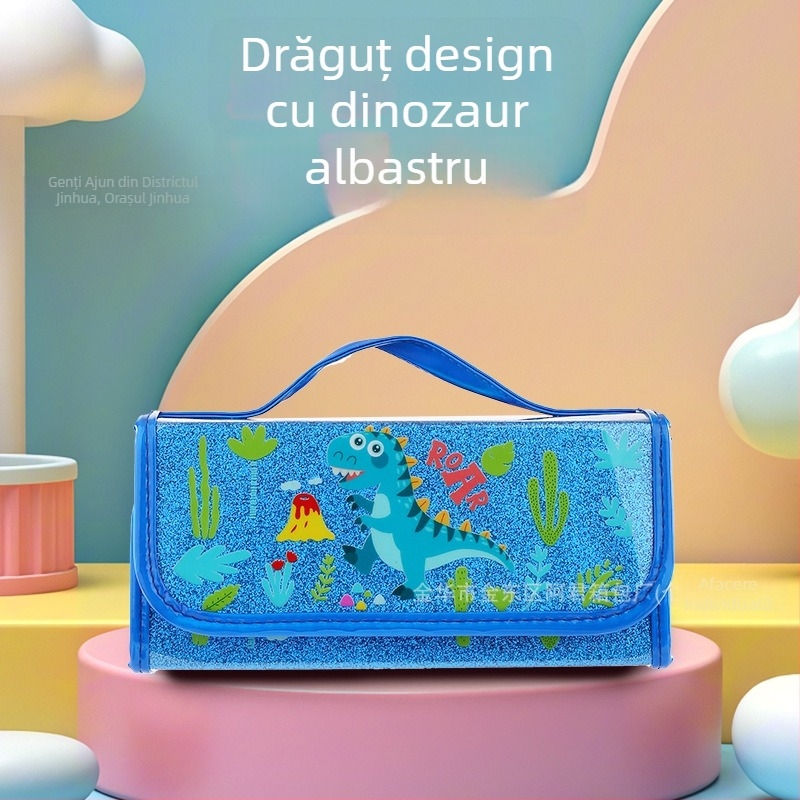 Geantă pentru markere acvatice cu unicorn, pliabilă, impermeabilă, capacitate mare