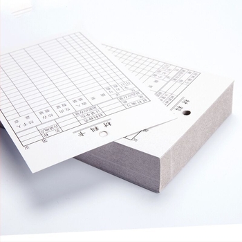 Cărți de identificare pentru materiale din hârtie lucioasă, cu față dublă, etichete perforate