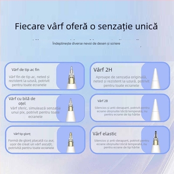 Vârf de înlocuire rezistent la uzură pentru Apple Pencil Pro, stilou pentru iPad