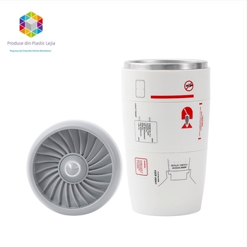 Noua ceașă de amestecat cafea cu agitator magnetic alimentat cu baterie, inspirată de motorul unui avion – ceașcă creativă