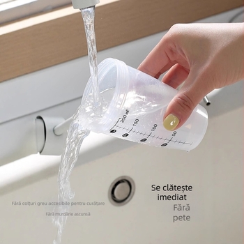 Shaker de proteine pentru pudră cu aromă cafea neagră, pentru sport