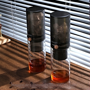 Mașină de cafea Ice Drip cu filtru de extracție, oțel inoxidabil 304, pentru uz casnic și comercial